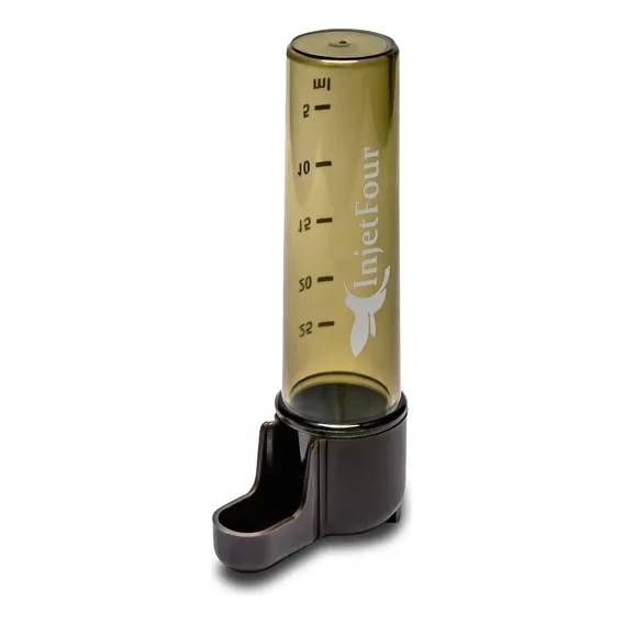 12un - Bebedouro Âmbar Graduado Gaiola Malha Fina (30ml) Foto 1