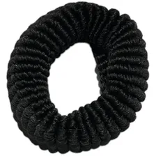 12x Elastico Cabelo Rábico Xuxão Grande Preto - Xuxinha Liso Foto mini 2