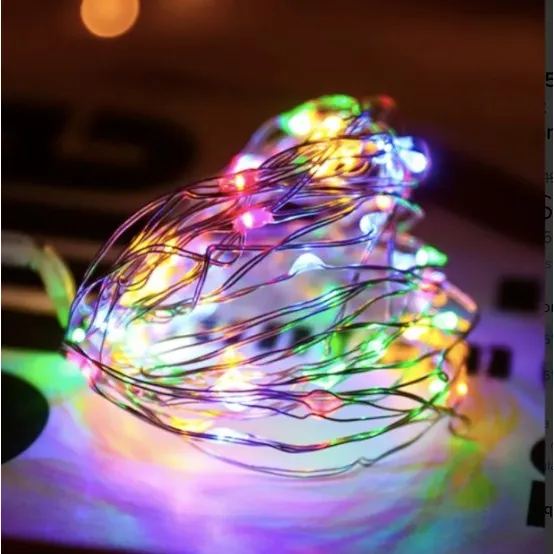 12x Fio Led Luz De Fada Decoração De Natal Pisca Pisca 2m Foto 1