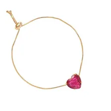 13 Pulseiras Gravatinha Cor Pink Folheado A Ouro 18k Comprimento 26 Cm Diâmetro 24 Foto mini 2