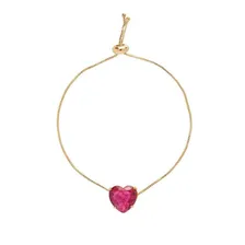 13 Pulseiras Gravatinha Cor Pink Folheado A Ouro 18k Comprimento 26 Cm Diâmetro 24 Foto mini 1