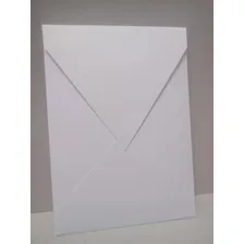130 Envelopes Branco 180g Bico Vertical 16x22 Foto mini  2