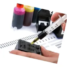 1350ml Kit Tinta Recarga Para Cartuchos Da Canon Mg 3210 Foto mini 4
