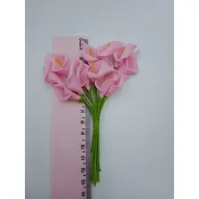 144 Mini Copos Leite Eva Nªº Biscuit Florzinhas Artificiais Foto mini 4