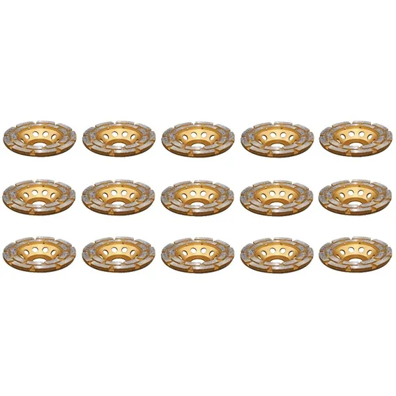 15 Discos Desbaste Diamantado Rebolo Segmentado 115 X 22,23 Foto 1