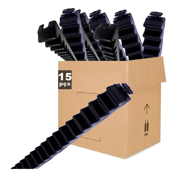 15 Gomos De Cremalheira Nylon 30cm Peccinin Nice Residencial Foto 1