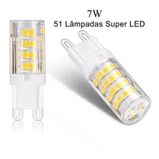 15 Lâmpadas Led Halopin G9 7w Branco Frio / Branco Quente Luz Branco-frio Foto mini 4