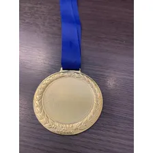 15 Medalhas 6cm Ouro E Para Adesivar Metal Mérito Cor:ouro Foto mini  3