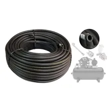 15 Metros Mangueira De Borracha Para Compressor 5/16 300 Psi Cor Preto Foto mini 2