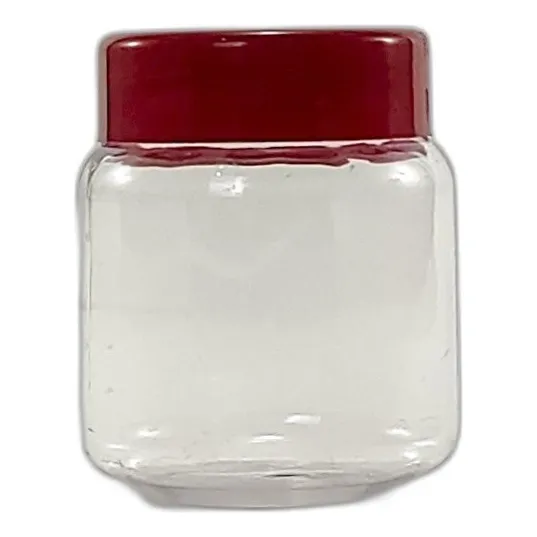 15 Potes Papinha Plástico 150 Gramas * Lembrancinhas * Cor Vermelho Foto 1
