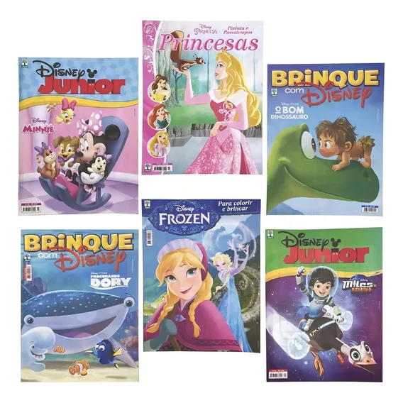 15 Revistas Colorir Turma Da Monica E Personagens Disney Foto 1