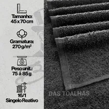 15 - Toalha De Rosto P/ Salão De Beleza - 45x70 + Cor Branco PROFILENE Foto mini 4
