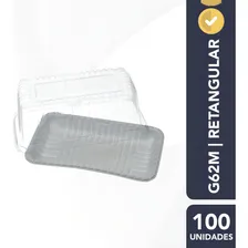 150 Embalagem Retangular Para Bolo/ Torta Com Tampa G62m Foto  mini 1