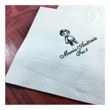 150 Guardanapos Personalizado F. Dupla Casamento Bodas Papel Foto mini 4