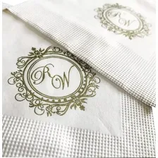 150 Guardanapos Personalizado F. Dupla Casamento Bodas Papel Foto mini 1