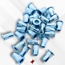 150 Rebites Rosca Interna M4 M5 M6 M8 M10 Kit 30 Uni Cada Maberfix Parafusos Foto mini 3
