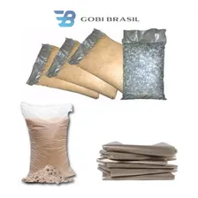150 Saco Para Entulho Areia Pedra Reciclado Suporta Ate 20kg Foto mini  2