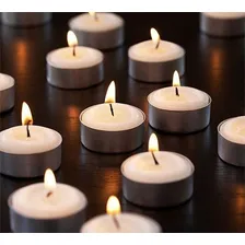 150 Velas Rechaud Brancas Em Suporte AlumÃnio - 4hrs Queima Foto mini 2