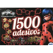 1500 Adesivos Prancheta Para Colorir - Ladybug Miraculous Foto mini 1