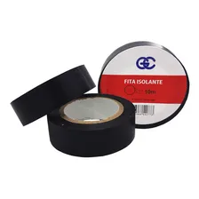 150pcs Fita Isolante 10mts Preta 19mmx10m Anti Chama Pacote Cor Preto Foto mini 2