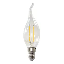 15x Lâmpada Filamento Led Vela Chama 127v / 220v 2700k St528 Foto mini 1