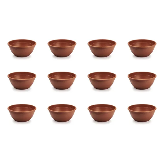 15x Vaso Cuia Grande Para Rosa Do Deserto 6,6 Litros Cor Terracota Foto 1