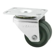 16 Roda Rodinha Giratória Dupla RodÃzio 42mm 120kg Foto mini 1