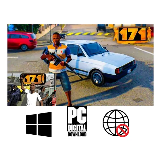 171 - O Jogo - Gta Brasileiro Betagames Group Pc Digital Foto 1