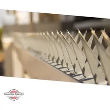 18 Metros De Lança V Para Muro Cerca Arame Farpado Cor Galvanizada Foto mini 4