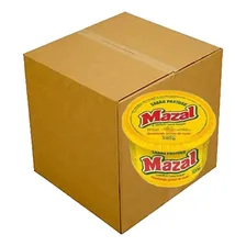 18 Potes De Sabão Pastoso Mazal 500g. Cor Neutro Foto mini 1
