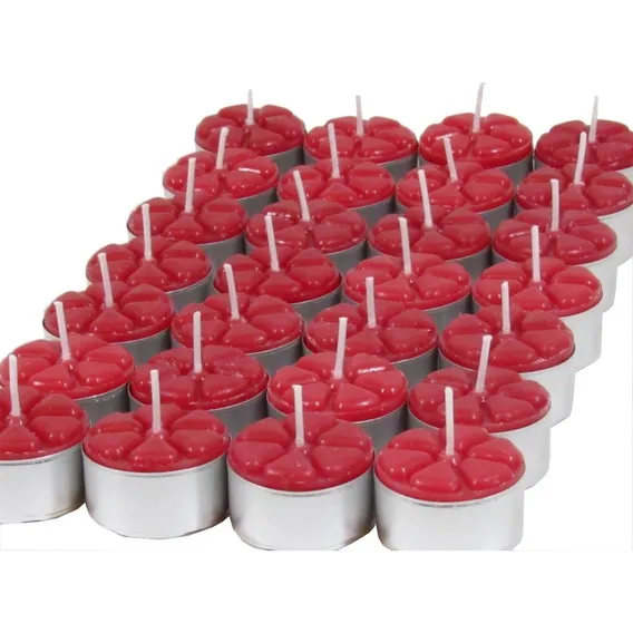 18 Velas Aromáticas Aromatizada Luxo Caixa Rechaud 3 Aroma Fragrância Morango Foto 1