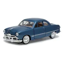 1949 Ford Coupe Azul - Escala 1:24 - Motormax Foto  mini 1