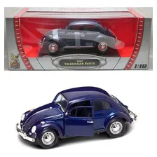 1967 Volkswagen Beetle Fusca Azul - 1/18 - Yat Ming Foto mini 4