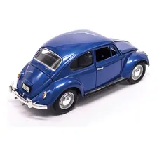 1967 Volkswagen Beetle Fusca Azul - 1/18 - Yat Ming Foto mini  2