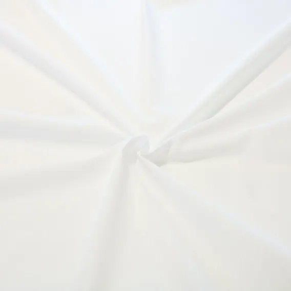 1m Tecido Tricoline Liso 100%algodão - Branco Foto 1