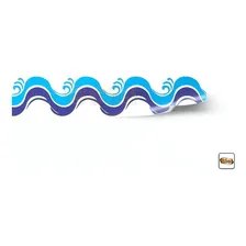 1m X 15cm Faixas Piscina Laminada Brilho Proteção Borda Foto mini 4