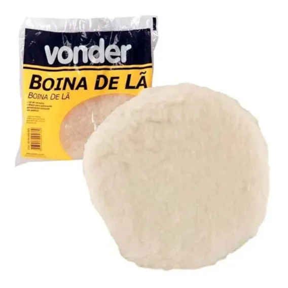 1un Disco Boina De Polimento Lã 5 Pol Politriz Vonder Foto 1