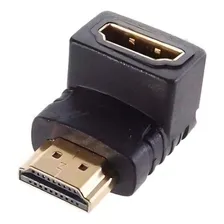 2 Adaptador Hdmi 90 Graus Em L Macho XfĂȘmea 1.4 P/ Tv Parede Foto mini 3