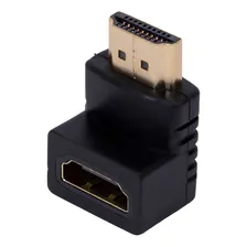2 Adaptador Hdmi 90 Graus Em L Macho XfĂȘmea 1.4 P/ Tv Parede Foto mini 2