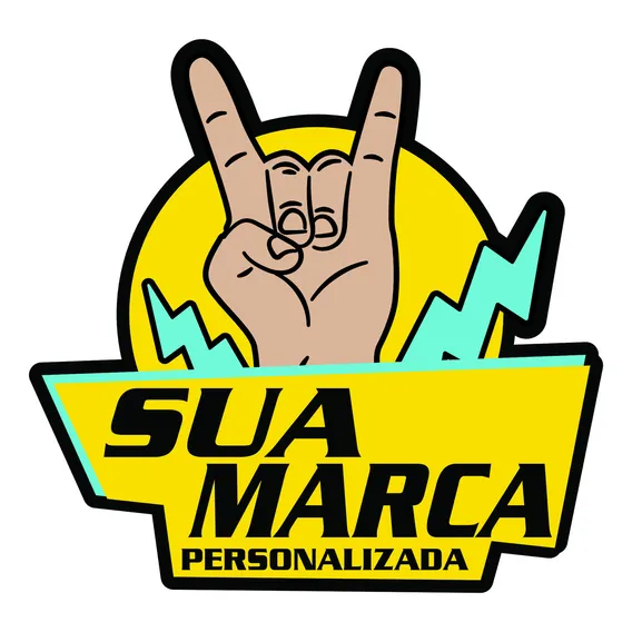2 Adesivos 100x15cm 1 Adesivo 170x19cm Com Seu Nome Logo Cor Impressão Desenho Impresso Sua Marca Foto 1