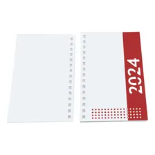 2 Agendas Diária Masculina Homem Preta Grafite Metalizada Ano 2024 Escovado Foto mini 3