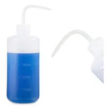 2 Almotolia Pisseta Plástico Transparente Bico Curvo 500ml Foto mini  2