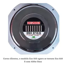 2 Alto Falantes Woofer Snake Pro 10 Polegadas Esx810-s 450w Foto mini 2