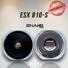 2 Alto Falantes Woofer Snake Pro 10 Polegadas Esx810-s 450w Foto mini 3
