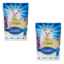 2 Areia Sanitária Micro Cristais De Silica 1.8kg Chalesco Foto mini  3