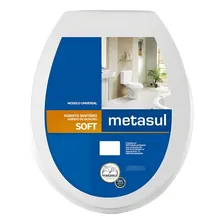 2 Assentos Sanitário Soft Bege - Metasul Foto mini 1