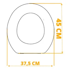 2 Assentos Sanitário Soft Bege - Metasul Foto mini 4