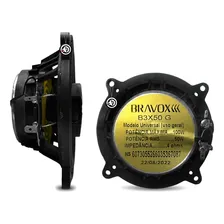 2 Auto Falantes 5 Polegadas Triaxial 100wrms Porta Malas Cor Preto Foto mini 4