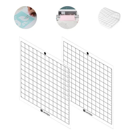 2 Bases De Corte P/ Silhouette Cameo Plotter Cola 40mm 30x30 Foto 1
