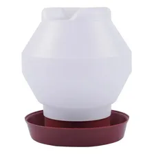 2 Bebedouro 2l + 2 Comedouro Calha 50cm - Galinha/pintinho Foto mini 2
